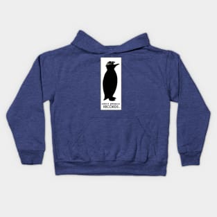 Rabid Penguin Records Logo Kids Hoodie